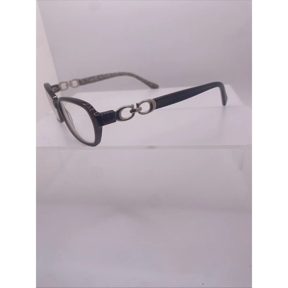 Coach Eyeglasses Women FRAMES ONLY HC 6017 Vanessa 52-15-135 Brown 415